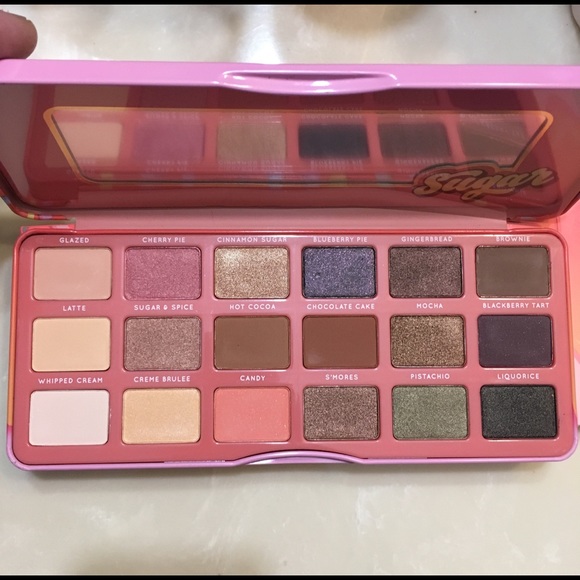 Face Candy Sugar Eyeshadow Palette Sweet Peach - Picture 7 of 8